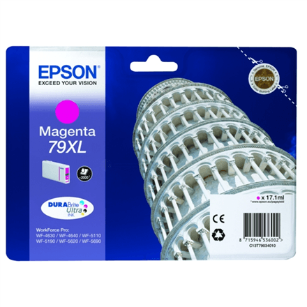 Epson 79XL | C13T79034010 | Inkjet cartridge | Magenta – nuotrauka 1