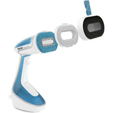TEFAL | Garment Steamer | DT9530E1 | Handheld | 1700 W | 0.2 L | 30 g/min | Blue/White – image 1