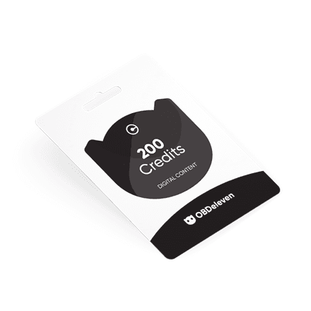 OBDeleven 200 Credits Card – nuotrauka 1