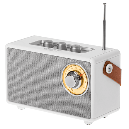 Camry | Speaker with radio | CR 1902 W | White | Wireless connection – nuotrauka 1