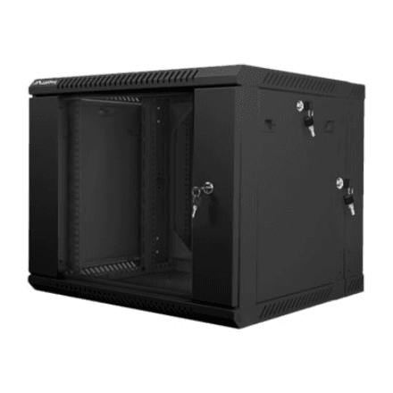 Lanberg Rack cabinet 19" double-section wall-mount 9U/600x600 (flat pack) – nuotrauka 1