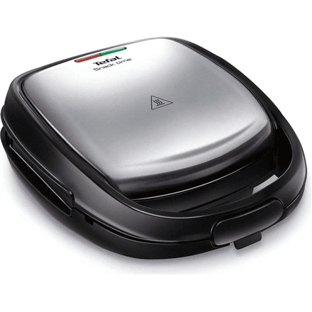 TEFAL Sandwich Maker | SW342D38 | 700 W | Number of plates 3 | Black/Stainless Steel – image 1