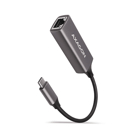 AXAGON ADE-TRC Compact aluminum USB-C 3.2 Gen 1 Gigabit Ethernet 10/100/1000Mbit adapter with automatic installation – nuotrauka 1