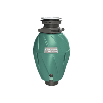 Elleci | Food waste disposers | TDH00500 | 375 W | 1070 ml | 2800 RPM | Green – nuotrauka 1