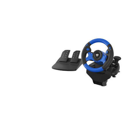 Genesis | Driving Wheel | Seaborg 350 | Blue/Black | Game racing wheel – nuotrauka 1
