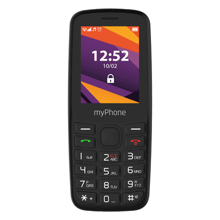myPhone 6410 LTE Black – nuotrauka 1