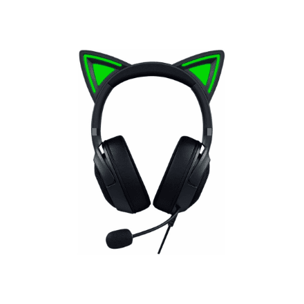 Razer | Headset | Kraken Kitty V2 | Yes | Wired | On-Ear | USB Type A | Black – image 1