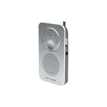 Muse | Pocket radio | M-01 RS | Black – nuotrauka 1