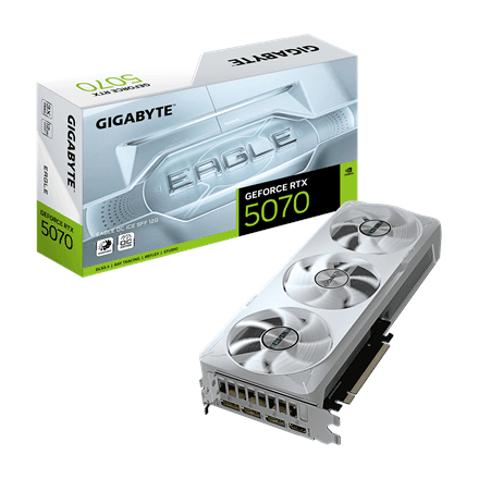 Gigabyte GeForce RTX 5070 EAGLE OC ICE SFF 12G · NVIDIA · 12 GB – image 1
