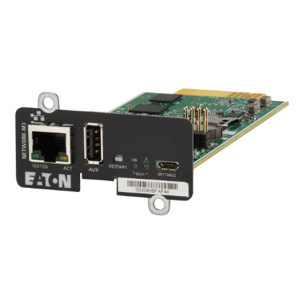 Eaton | Cybersecure Gigabit NETWORK-M3 Card for UPS and PDU | Network-M3 – image 1