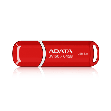 ADATA | UV150 | 64 GB | USB Type-A | Red – image 1