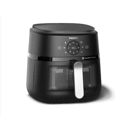 Philips NA231/00 Airfryer, 1700 W, Pan volume 6.2 L, Black, Silver · Philips Airfryer · NA231/00 – nuotrauka 1