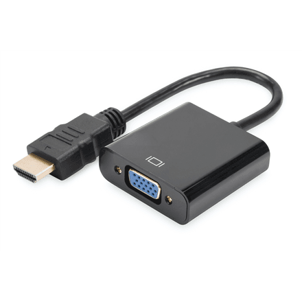 Digitus | HDMI to VGA converter adapter | DA-70461 | Black – image 1