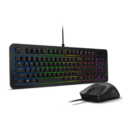 Lenovo Legion KM310 RGB | Gaming Keyboard and Mouse Set | Wired | US English | Black – image 1