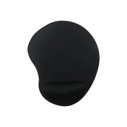 Gembird | Mouse Pad with Soft Wrist Support | MP-ERGO-01 | 240 x 200 x 4 mm | Black – nuotrauka 1