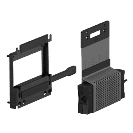 Dell | OptiPlex Micro and Thin Client VESA Mount w/Adapter Bracket | Black – nuotrauka 1