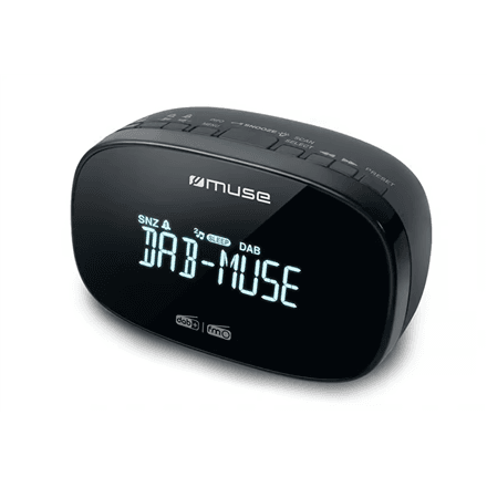 Muse | DAB+/FM Dual Alarm Clock Radio | M-150 CDB | Alarm function | AUX in | Black – image 1