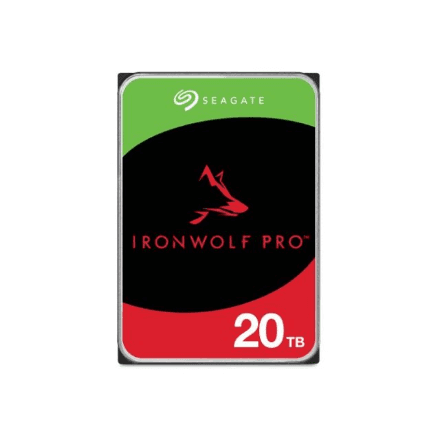 QNAP HDD | IronWolf Pro ST20000NT001 | 600 RPM | 20000 GB – nuotrauka 1