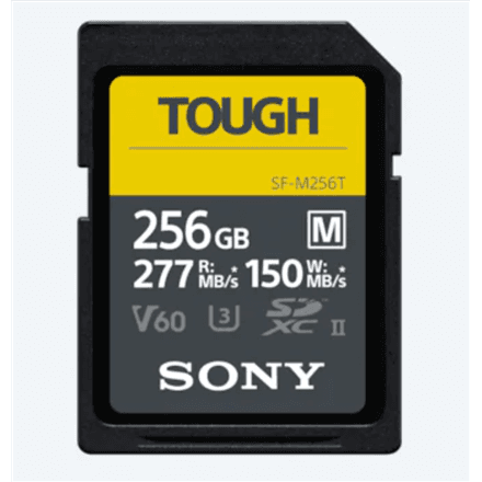 Sony | Tough Memory Card | UHS-II | 256 GB | SDXC | Flash memory class 10 – nuotrauka 1