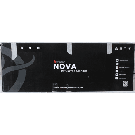 SALE OUT. Arozzi Nova 49" VA, 165Hz - Black · Arozzi · Nova – image 1
