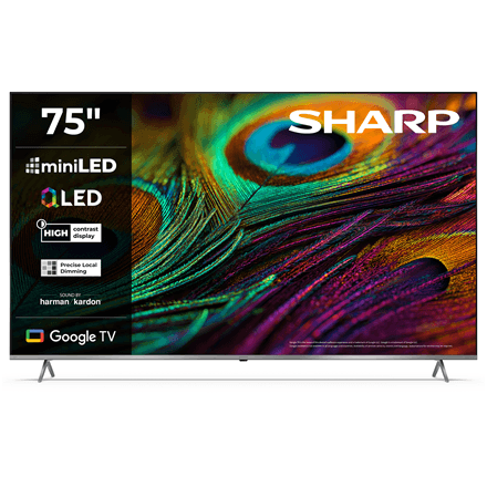 Sharp 4K QLED TV | 75JP7265E | 75 | Smart TV | Google TV | UHD – nuotrauka 1