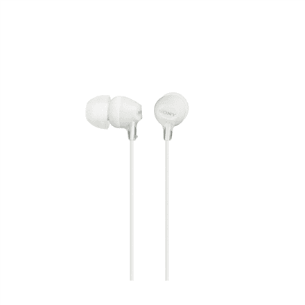 Sony | EX series | MDR-EX15AP | In-ear | White – nuotrauka 1