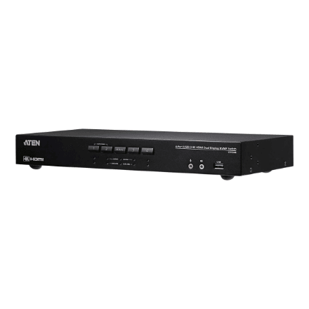 Aten | 4-Port USB 3.0 4K HDMI Dual Display KVMP Switch | CS1844 – nuotrauka 1
