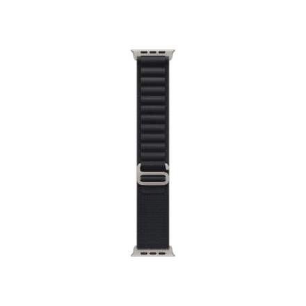 Apple | 49mm Black Alpine Loop - Medium - Natural Titanium Finish – nuotrauka 1