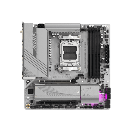 Gigabyte B650M A ELITE AX ICE – nuotrauka 1