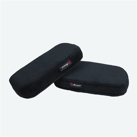 Arozzi Memory Foam Armrest Pads | 270x135x40 mm | Black – nuotrauka 1