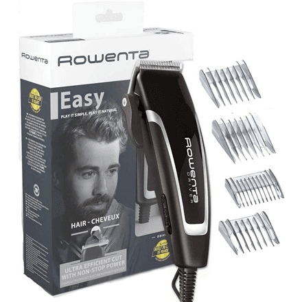 Rowenta Hair Trimmer | TN1603F0 | Corded | Black/Silver – nuotrauka 1