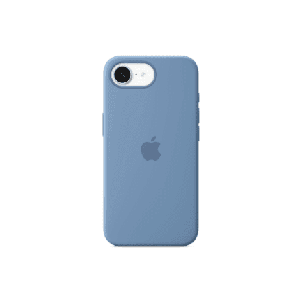 Apple iPhone 16e Silicone Case – Winter Blue | Apple – nuotrauka 1