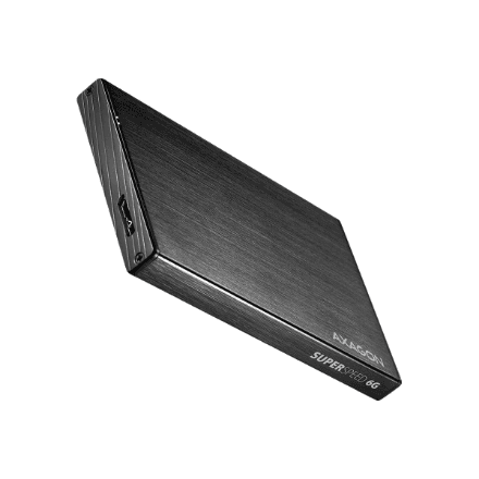 AXAGON A compact aluminum USB 3.2 Gen 1 - SATA 6G external box designed for 2.5" SSD/HDD – nuotrauka 1