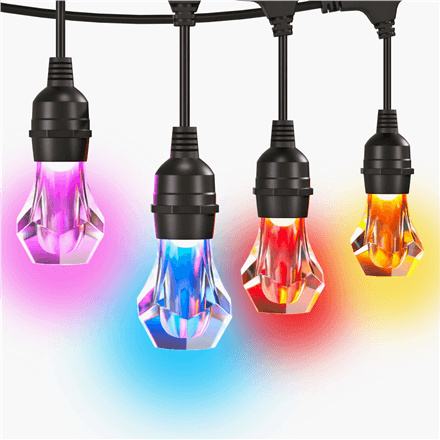 Nanoleaf Essentials Matter Smart Multicolour Outdoor String Lights Starter Kit 30m | 16M+ – image 1