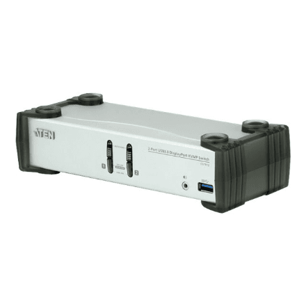 Aten CS1912 2-Port USB 3.0 DisplayPort KVMP™ Switch (Cables included) · Aten · 2-Port USB 3.0 DisplayPort KVMP Switch (Cables included) – image 1