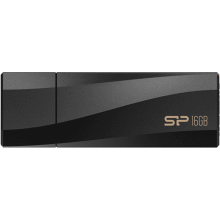 Silicon Power | USB Flash Drive | Blaze Series B07 | 16 GB | USB Type-A | Black – nuotrauka 1