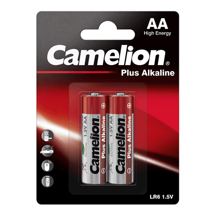 Camelion | AA/LR6 | Plus Alkaline | 2 pc(s) – nuotrauka 1