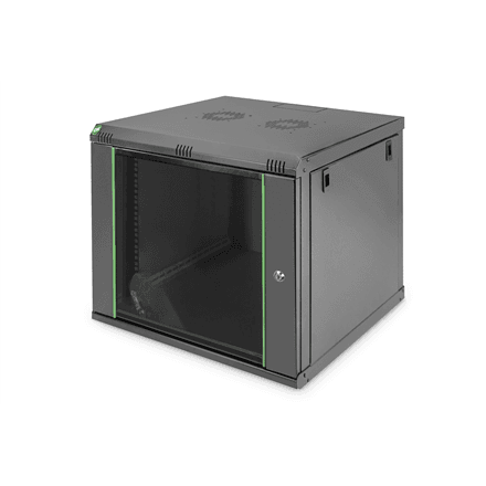 Digitus Wall Mounting Cabinet | DN-19 09-U-EC-SW | Black – nuotrauka 1
