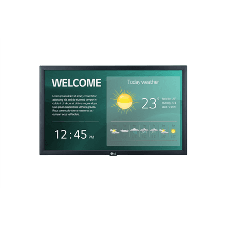 LG 22SM3G-B 21.5“ 1920x1080/250cd/m2/14ms/ HDMI USB · LG · 22SM3G – nuotrauka 1