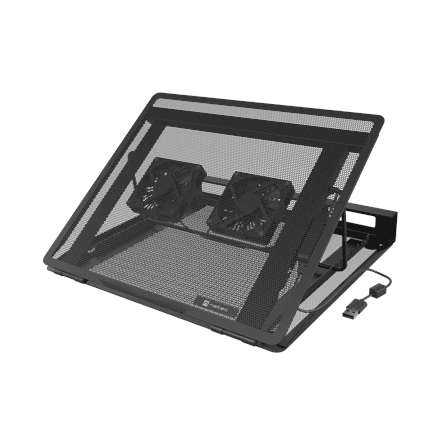 Natec | Laptop Cooler Pad, 2 Fans | Tern 2 Plus | Black – image 1