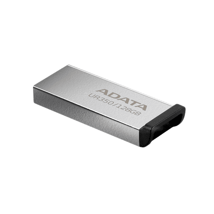 ADATA | USB Flash Drive | UR350 | 128 GB | USB Type-A | Black – image 1