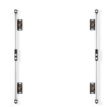 EDBAK ULS2500 Universal LED System for 2 cabinets 500mm | Black – nuotrauka 1