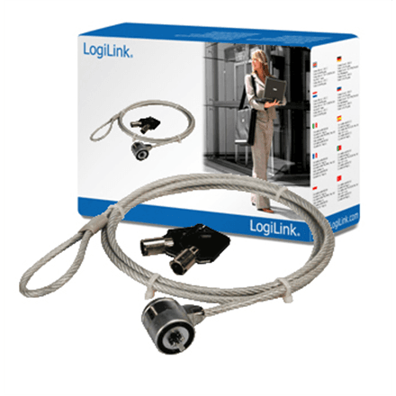 Notebook Security Lock | 1.5 m – nuotrauka 1