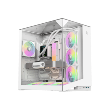 Gamemax Case | NEX C56 VC WH | ATX – nuotrauka 1