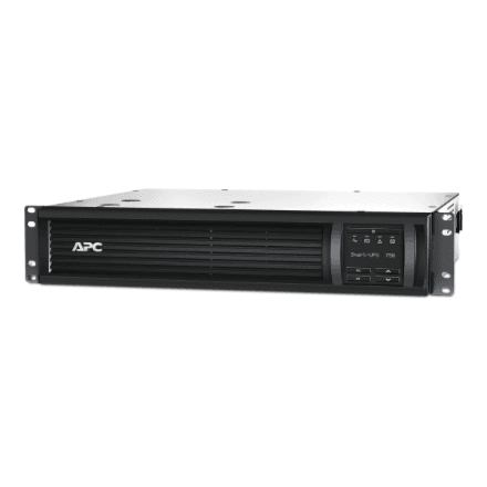 Schneider Electric APC Smart-UPS, Line Interactive, Rackmount 2U, 230V, 4x IEC C13 outlets, SmartSlot, AVR, LCD · SMT750RMI2U · 750 VA – nuotrauka 1