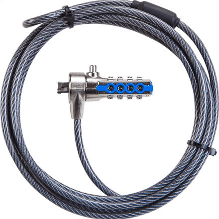 Resettable Combination Cable Lock | DEFCON | 2 m | 200 g – nuotrauka 1