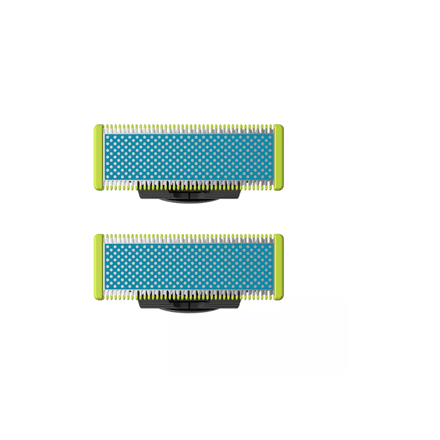 Philips | Replaceable blade (2 pcs) | QP225/50 OneBlade | Black/Green – nuotrauka 1