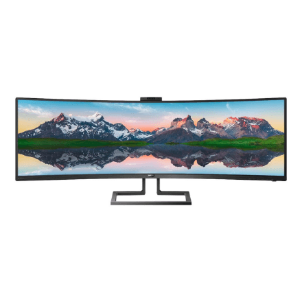 Philips SuperWide curved LCD display – image 1