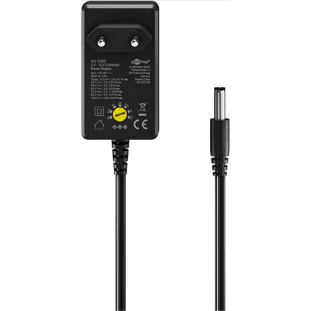 Goobay Universal Power Supply 3 V - 12 V, Max. 18 W – image 1