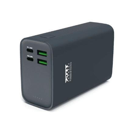 PORT CONNECT External USB-C battery PD | 26800 mAh | Blue – nuotrauka 1